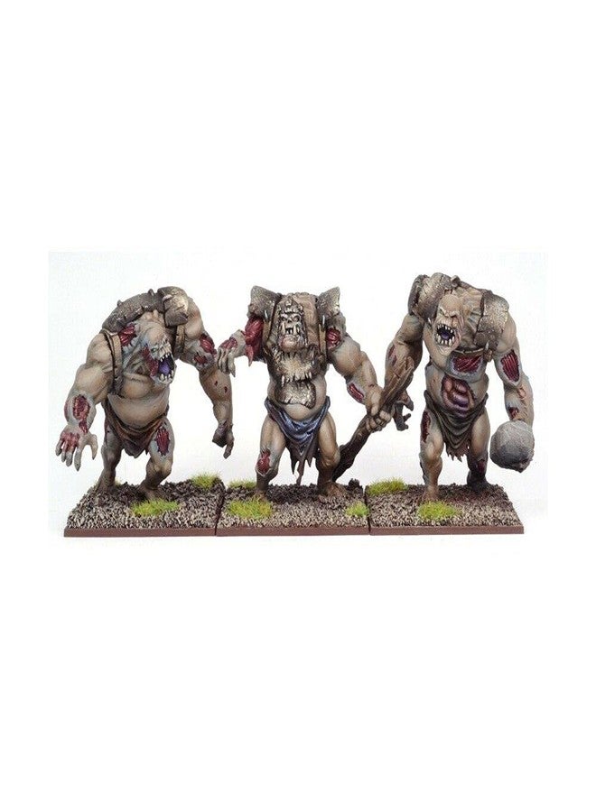 mantic Kings of War, 2nd Edition: (Undead) Zombie Troll Regiment - Image 1